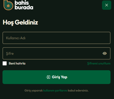 Bahisburada Giriş